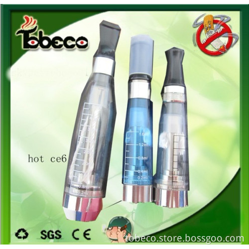 Electronic Cigarette Clear Atomizer Can Exchange 6ml CE6